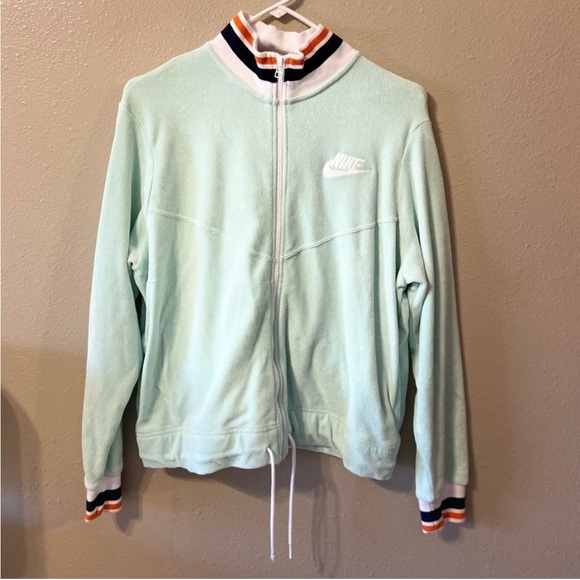 Nike Tops - NWOT blue Nike Zip Jacket